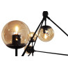 Lampa wisząca transparentno czarna Astrifero 15 ST-9047-15 transparent Step into Design