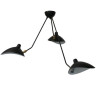 Lampa wisząca CRANE-3P czarna P8703 Step into Design