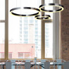 Lampa wisząca CIRCLE 60 LED nikiel szczotkowany 60 cm ST-8848-60 NICKEL Step into Design