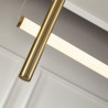 Lampa wisząca O-LINE L-4 LED mosiądz 110 cm ST-1691L-4 Step into Design