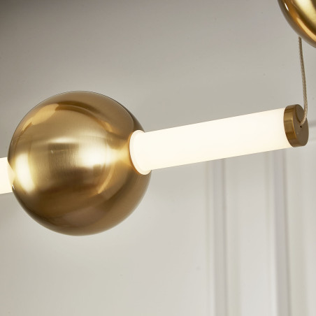 Lampa wisząca O-LINE L-4 LED mosiądz 110 cm ST-1691L-4 Step into Design