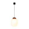 Lampa wisząca BOOM LED biało miedziana 25 cm 9969P/A white Step into Design