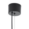 Lampa wisząca BOOM LED biało miedziana 35 cm 9969P/B white Step into Design
