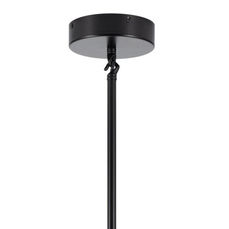 Lampa wisząca MODERN ORCHID-6 transparentno czarna 130 cm ST-1232-6 black transparent Step into Design