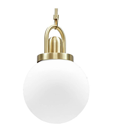 Lampa wisząca PEARL złota 20 cm - klasyczna lampa sufitowa do salonu MP0093 Step into Design