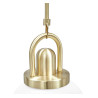Lampa wisząca PEARL złota 20 cm - klasyczna lampa sufitowa do salonu MP0093 Step into Design