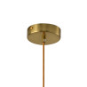 Lampa wisząca PEARL złota 20 cm - klasyczna lampa sufitowa do salonu MP0093 Step into Design