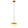 Lampa wisząca SFERA-1 LED złota 20 cm MP0094-1 Step into Design