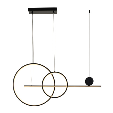 Lampa wisząca NEW AGE LED czarna 120 cm MP0082-L120 Step into Design