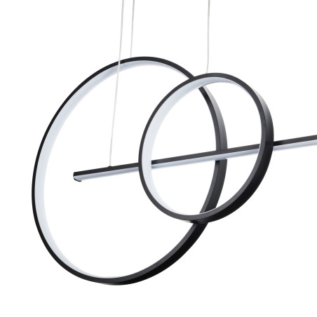 Lampa wisząca NEW AGE LED czarna 120 cm MP0082-L120 Step into Design