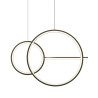Lampa wisząca NEW AGE LED czarna 120 cm MP0082-L120 Step into Design