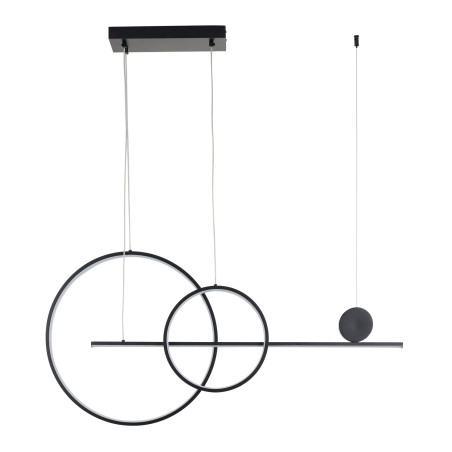 Lampa wisząca NEW AGE LED czarna 120 cm MP0082-L120 Step into Design