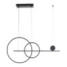 Lampa wisząca NEW AGE LED czarna 120 cm MP0082-L120 Step into Design