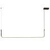 Lampa wisząca MINIMA-1 LED czarna 120 cm MP0095-L120 Step into Design