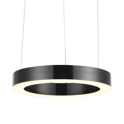 Lampa wisząca CIRCLE 40 LED tytanowa 40 cm ST-8848-40 black Step into Design