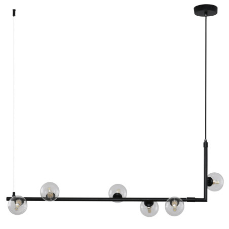 Lampa wisząca SIMPLY czarna 90 cm MP0096-6 Step into Design