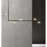 Lampa wisząca SIMPLY czarna 90 cm MP0096-6 Step into Design