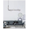 Lampa wisząca SIMPLY czarna 90 cm MP0096-6 Step into Design