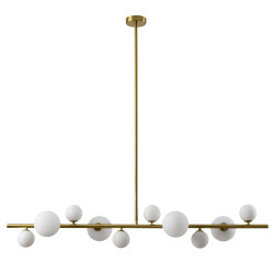 Lampa wisząca MILKY DROP złota 120 cm MP0097-10 Step into Design