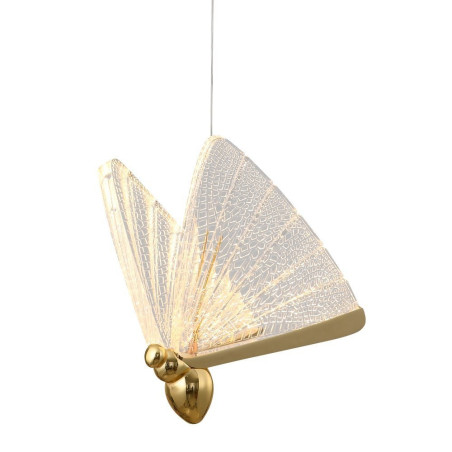 Lampa wisząca BEE LAMP 1 LED złota 21 cm MP0090-1 gold Step into Design