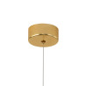 Lampa wisząca BEE LAMP 1 LED złota 21 cm MP0090-1 gold Step into Design