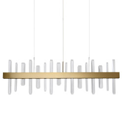 Lampa wisząca ARCTIC LED złota 100 cm MP0099 gold Step into Design