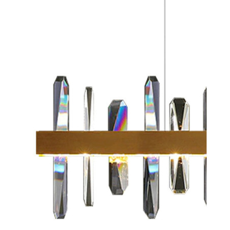 Lampa wisząca ARCTIC LED złota 100 cm MP0099 gold Step into Design