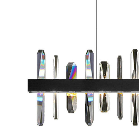Lampa wisząca ARCTIC LED czarna 100 cm MP0099 black Step into Design