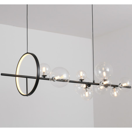 Lampa wisząca ORION LONG-120 czarna 120 cm MP0084-L1200 Step into Design