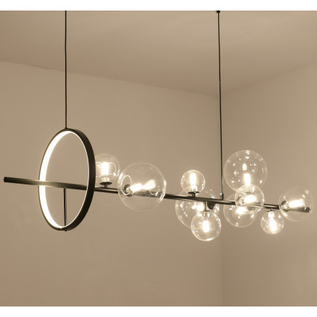 Lampa wisząca ORION LONG-120 czarna 120 cm MP0084-L1200 Step into Design