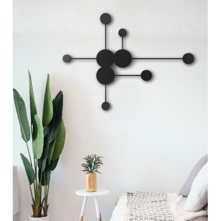 Lampa ścienna CLEX - 6 LED czarna 89 cm MW1133-90 Step into Design
