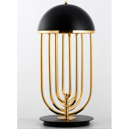 Lampa stołowa DOLCE VITA czarno złota 60 cm ST-1602 black Step into Design