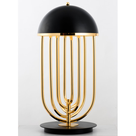 Lampa stołowa DOLCE VITA czarno złota 60 cm ST-1602 black Step into Design
