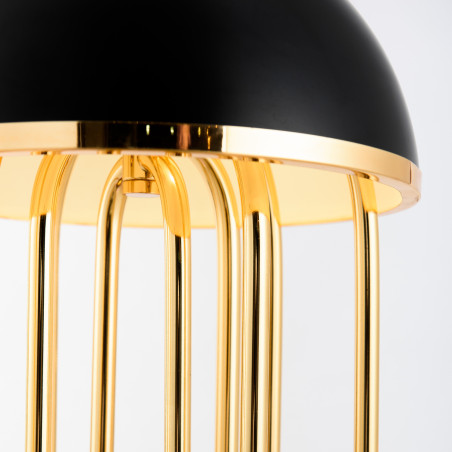 Lampa stołowa DOLCE VITA czarno złota 60 cm ST-1602 black Step into Design