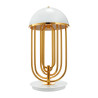 Lampa stołowa DOLCE VITA biało złota 60 cm ST-1602 white Step into Design