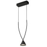 Lampa wisząca MIA LED czarna 15,5 cm ST-1758 Step into Design
