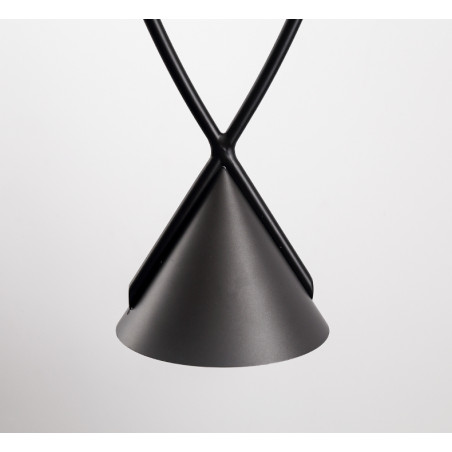 Lampa wisząca MIA LED czarna 15,5 cm ST-1758 Step into Design
