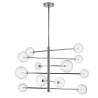 Lampa wisząca SOLA chrom 75 cm ST-5020-12 Step into Design