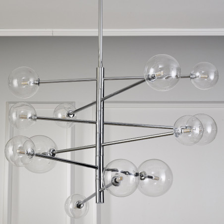 Lampa wisząca SOLA chrom 75 cm ST-5020-12 Step into Design