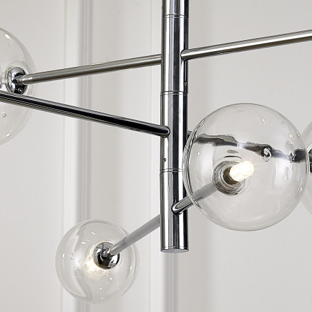 Lampa wisząca SOLA chrom 75 cm ST-5020-12 Step into Design