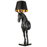 Lampa podłogowa KOŃ S czarna MF-1237-350 Step into Design