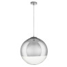 Lampa wisząca FLASH L chrom 40 cm MP1238-400 chrome Step into Design