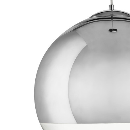 Lampa wisząca FLASH L chrom 40 cm MP1238-400 chrome Step into Design