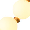 Lampa wisząca CORALLI S biało-mosiężna DP0228-L310 Step into Design