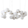 Lampa wisząca CORALLI-80 biało-mosiężna 80 cm DP0254-800 Step into Design