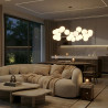Lampa wisząca CORALLI-80 biało-mosiężna 80 cm DP0254-800 Step into Design