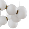 Lampa wisząca CORALLI-80 biało-mosiężna 80 cm DP0254-800 Step into Design