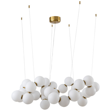 Lampa wisząca CORALLI-100 biało-mosiężna 100 cm DP0254-1000 Step into Design