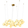 Lampa wisząca CORALLI-100 biało-mosiężna 100 cm DP0254-1000 Step into Design