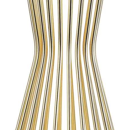 Lampa stołowa FILO TABLE czarno - złota 85 cm MT1235 Step into Design